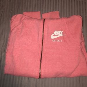 Nike light weight zip up hoodie